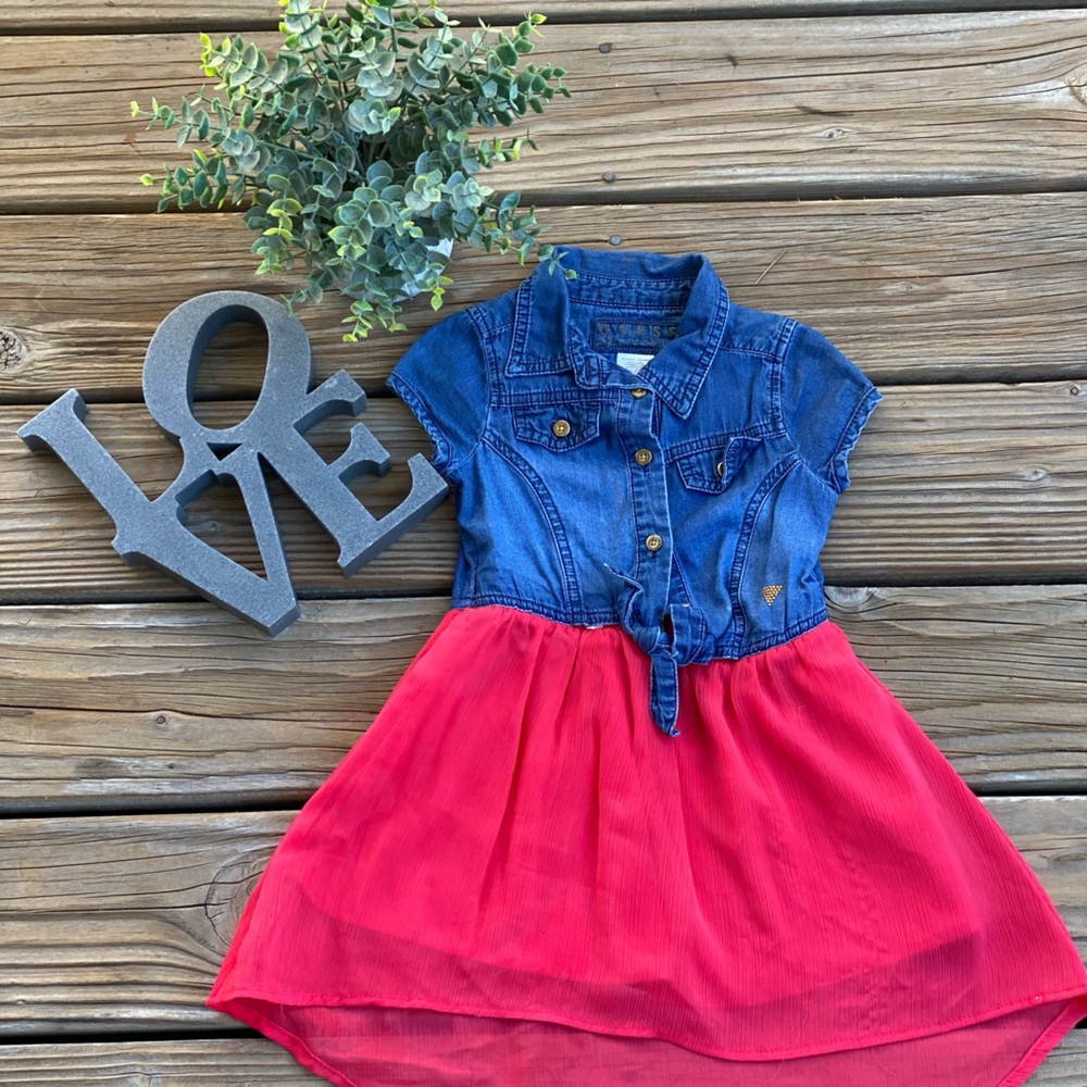 Jean Dress Little Girl Size 4